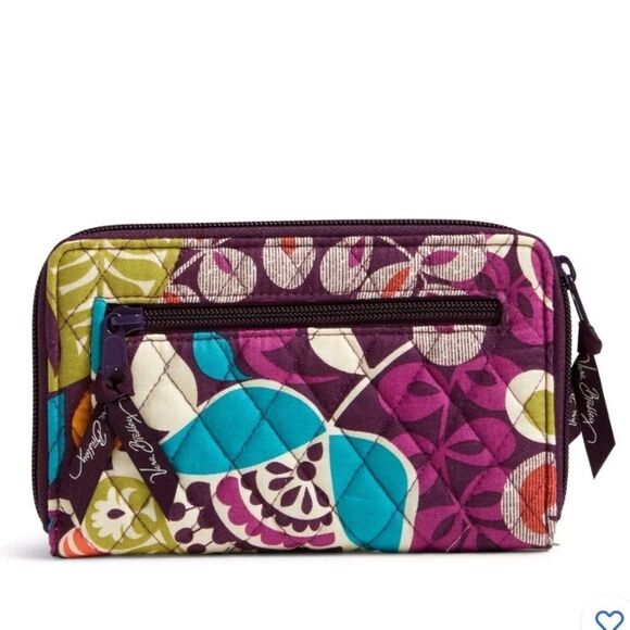 Vera Bradley Turn Lock Wallet Clutch - Picture 12 of 13